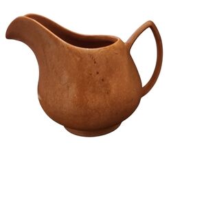 Rare Vintage Hyalyn Porcelin Elegant Brown Pitcher